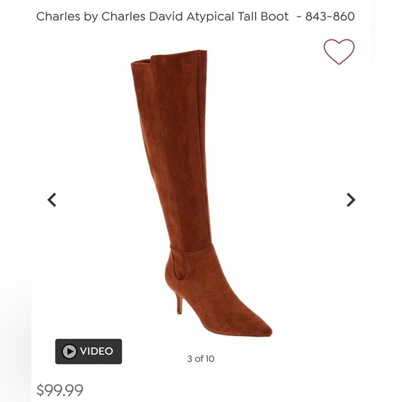 Brand new tall boots, Charles David - Picture 1 of 3